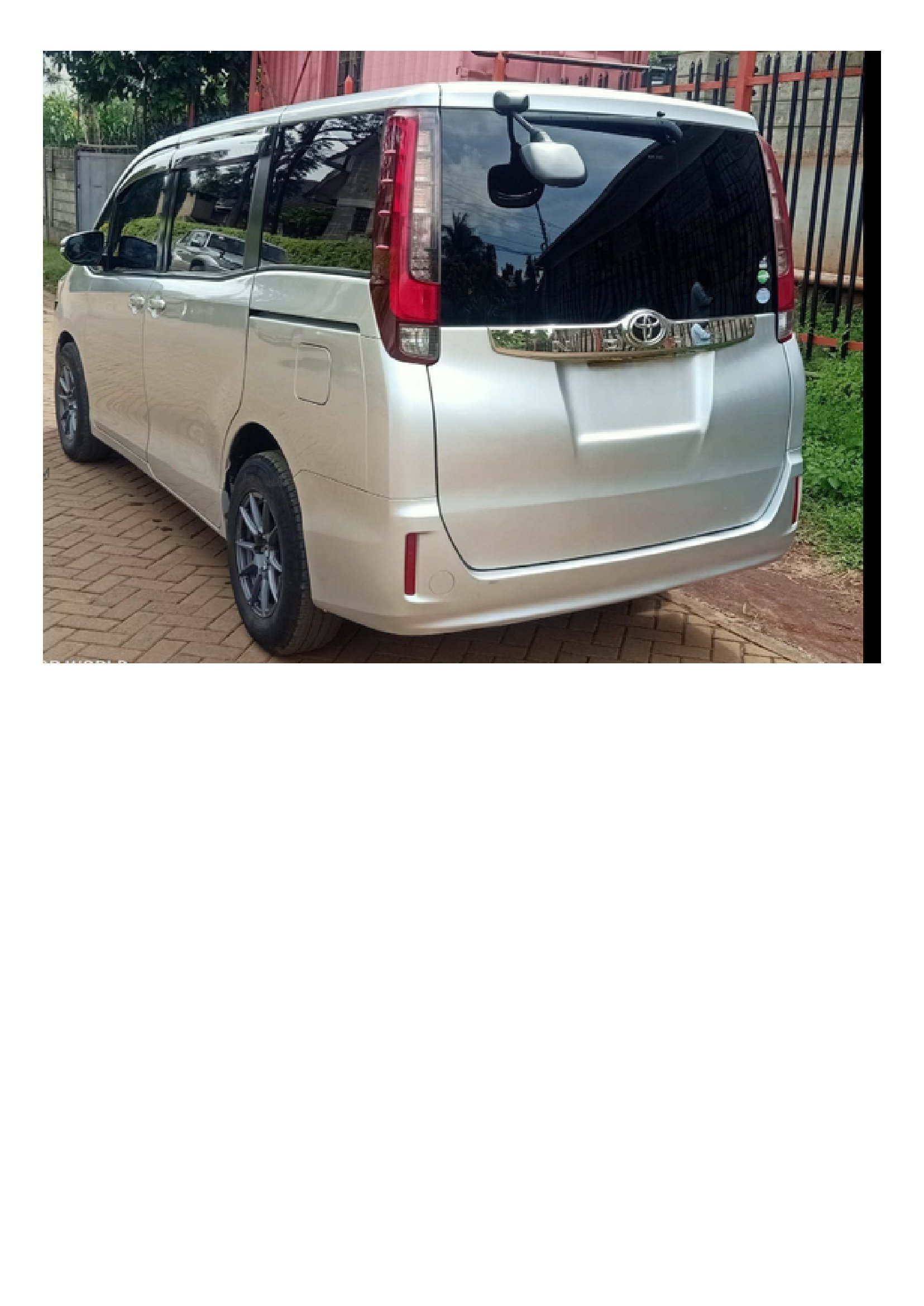 Vehicle: Min Van 5 seater (Noah)